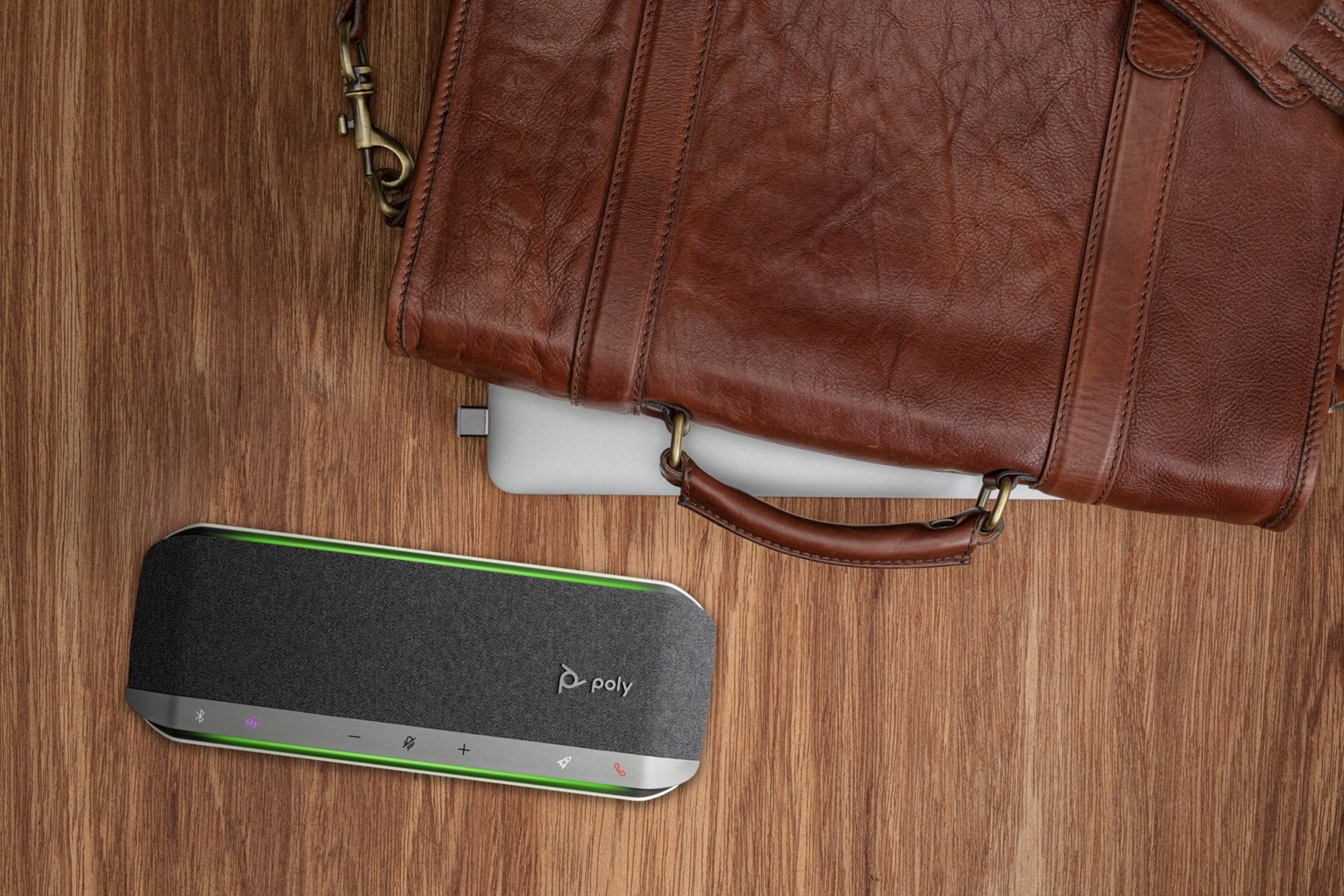 Speakerphone konferencash Poly Sync 40+, USB-A USB-C, Bluetooth, i zi