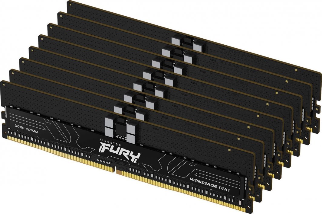 Memorie Kingston Fury Renegade Pro, DDR5, 256 GB, 5600 MHz, CL36, KF556R36RBK8-256
