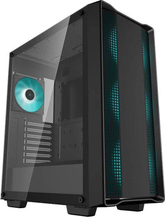 Kasë Deepcool CC560 V2, e zezë, Midi Tower