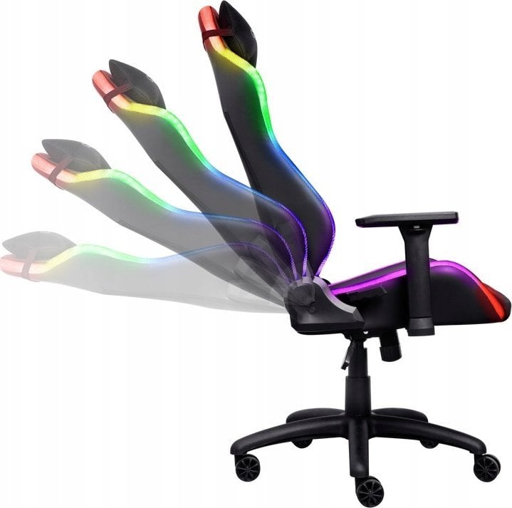 Karrige gaming Trust GXT 719 Ruya, RGB, ergonomike, e zezë
