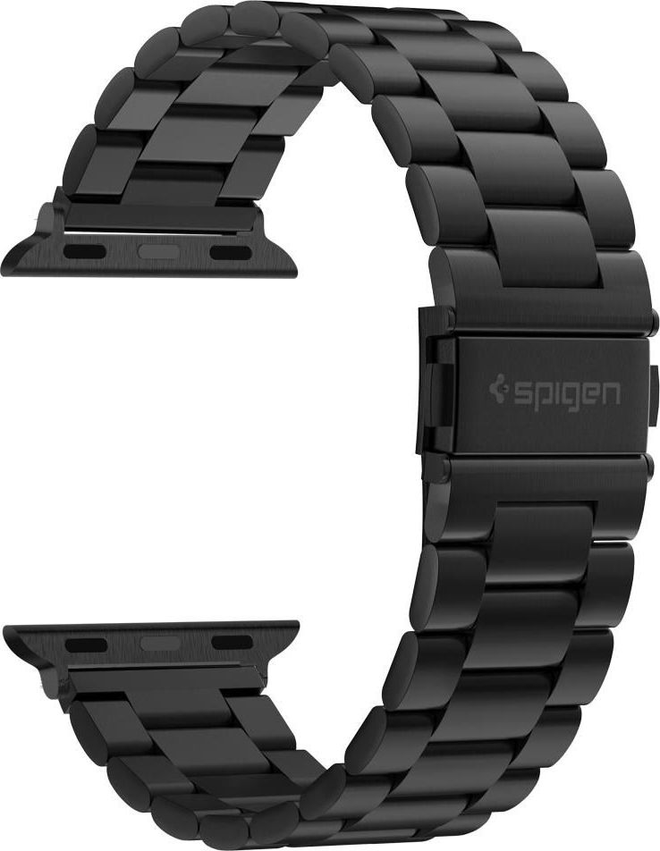 Rrip ore Spigen Modern Fit Band për Apple Watch 1 2 3 4, metalik, i zi