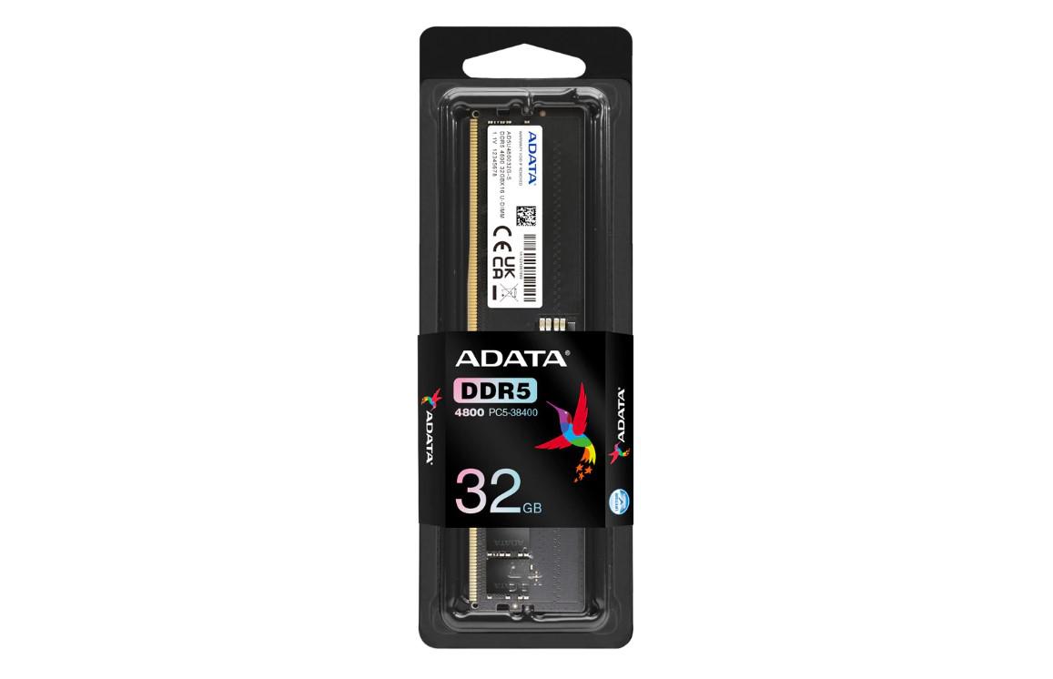 Ram memorie ADATA Premier, 32GB DDR5, ECC, e gjelbër
