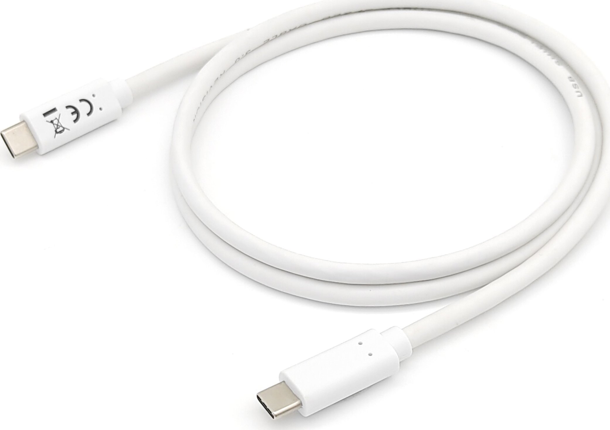 Kabllo USB C në C Equip 128361, USB 3.2 Gen 1, 60W PD, 1m, e bardhë