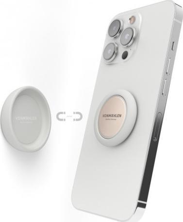 Mbajtëse telefoni Vonmählen Backflip Signature, 3n1, ngjitëse, rozë gold