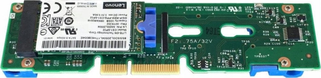 Kartë zgjerimi Lenovo ThinkSystem M.2 Enablement, 7Y37A01092, PCIe 2.0, 6 Gbit/s