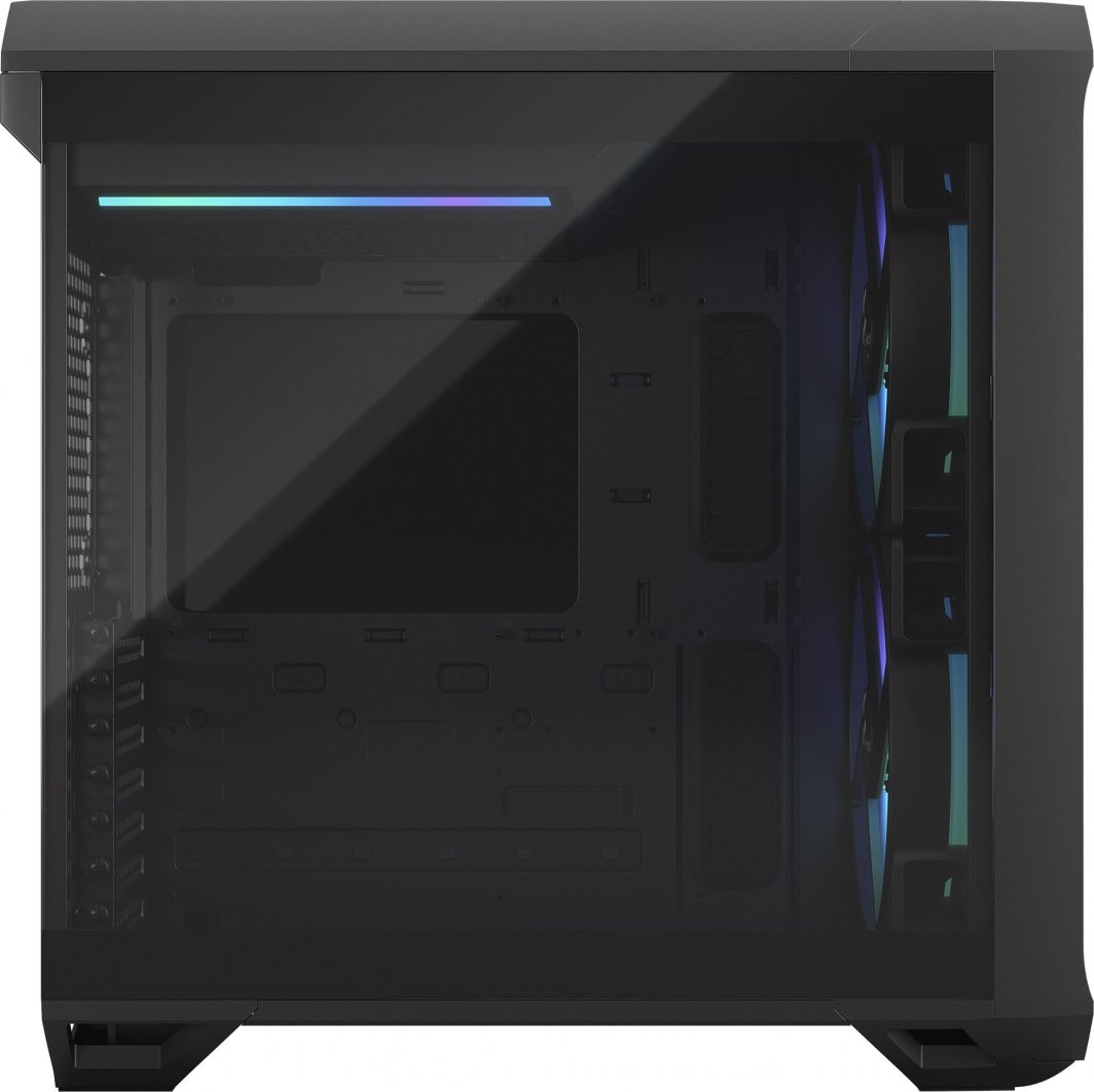 Куќиште за компјутер Fractal Design Torrent Compact RGB, Црна TG Light Tint, Midi Tower