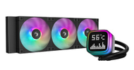 Ftohës uji për procesor DeepCool LP360, 360 mm, ARGB, i zi