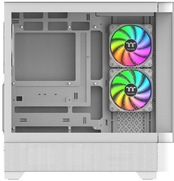 Kullë kompjuteri Thermaltake View 290 TG ARGB Snow, mid tower, xham i temperuar, e bardhë