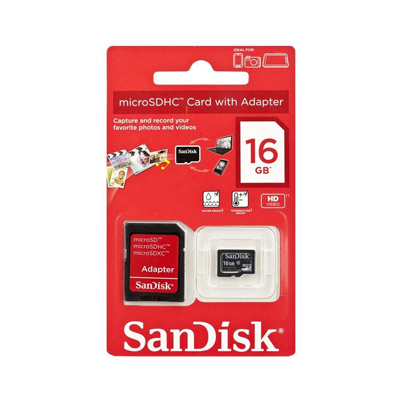 Kartë e memories SanDisk SDSDQM-016G-B35, MicroSDHC, 16 GB