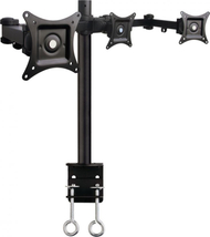 Mbajtëse tavoline për monitorë Art L-03A, 3 monitorë 13"-20", metalike, e zezë