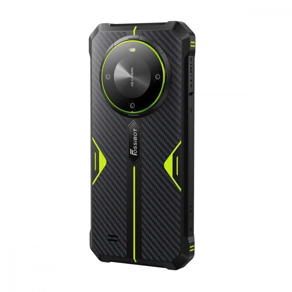 Telefoni FOSSIBOT F105, smartphone, dual SIM, i gjelbër