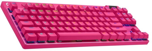 Tastierë Logitech G Pro X TKL Lightspeed, GX Brown, US, rozë