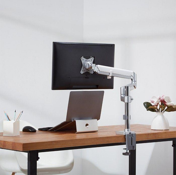 Mbajtëse monitori LogiLink BP0087, deri 32", montim me kapëse, argjendtë