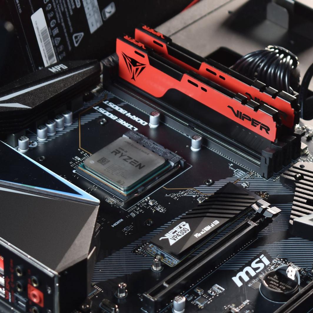 Memorie Patriot Viper Elite II, DDR4, 64 GB, 3600 MHz, CL20, PVE2464G360C0K