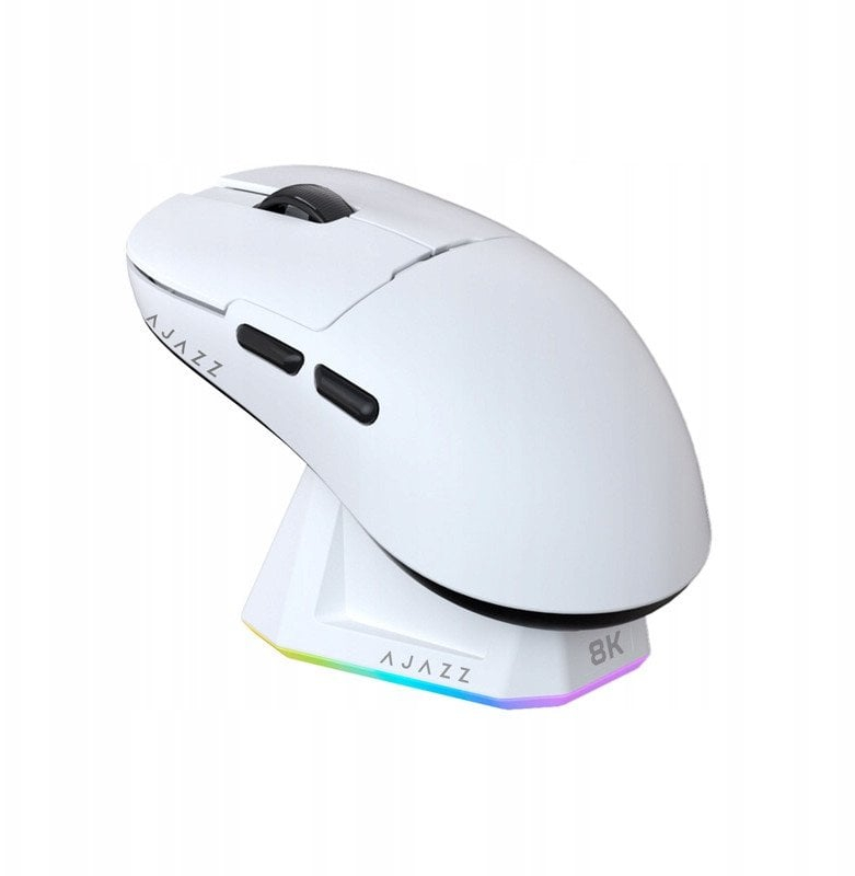Maus lojërash AJAZZ AJ159 APEX AJ159PRO, wireless, bazë magnetike RGB, i lehtë