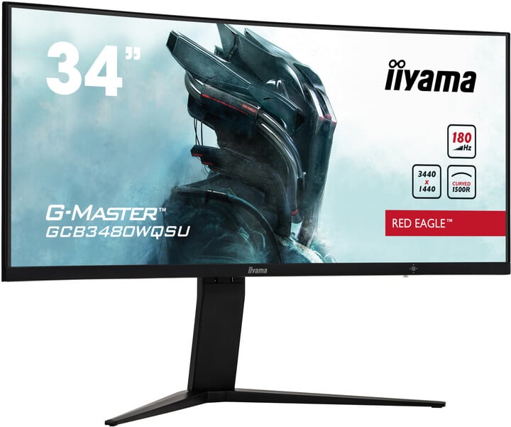 Monitor iiyama G-Master GCB3480WQSU-B1 - LED, 34", UW-QHD, i zi