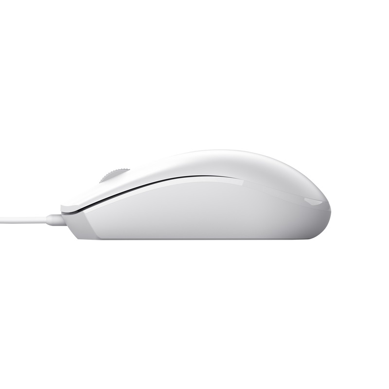 Maus Trust TM-101W, 1200 DPI, i bardhë