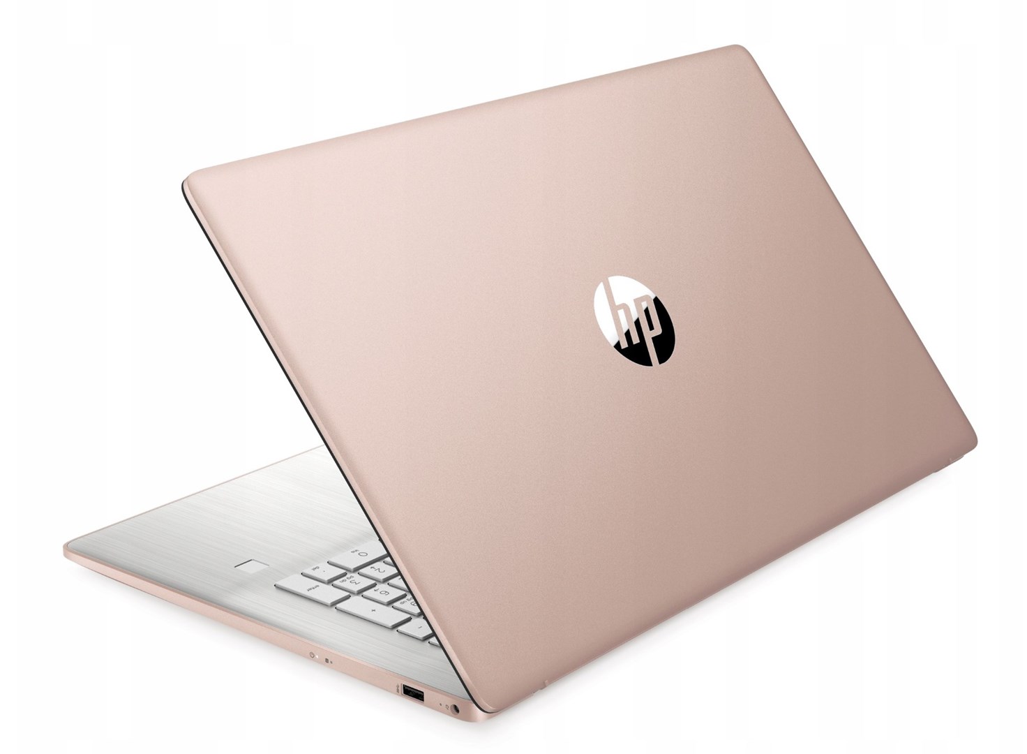 Laptop HP 17-cn0612ds, 17.3", Intel N4120, 8GB RAM, 256GB SSD, rozë e artë