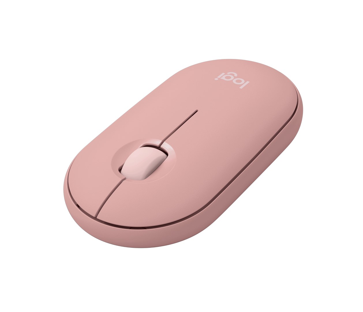 Maus Logitech Pebble Mouse 2 M350s, Bluetooth, pa zë, gri