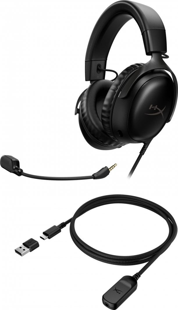 Слушалки HyperX Cloud III (727A8AA), црна боја