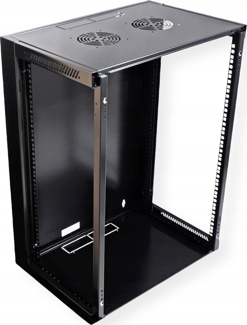 Kabinet rrjeti VALUE 15U, montim në mur, 19", i zi