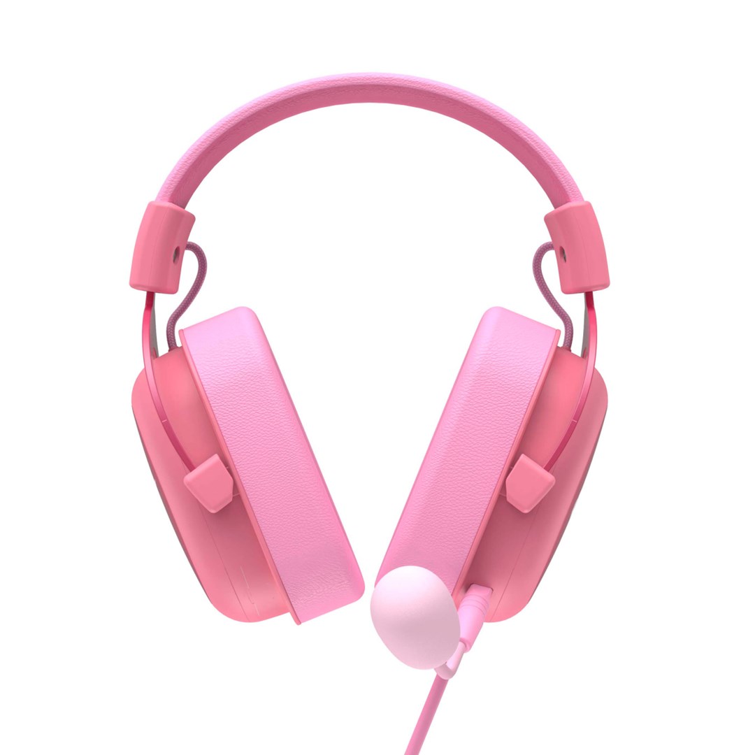 Kufje gaming Havit H2002D, me mikrofon, roze