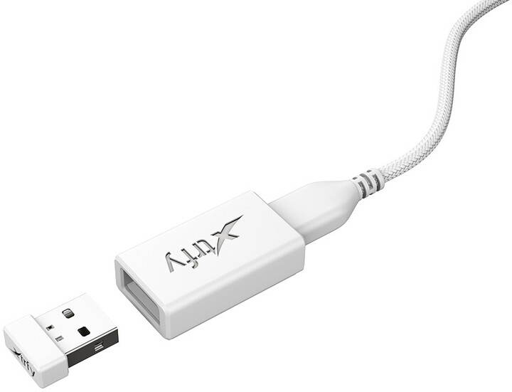 Maus Xtrfy M42 Wireless, i bardhë