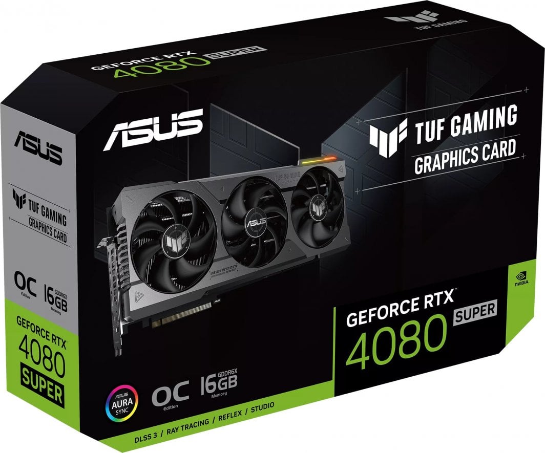 Kartelë grafike Asus TUF Gaming GeForce RTX 4080 SUPER OC, 16GB GDDR6X