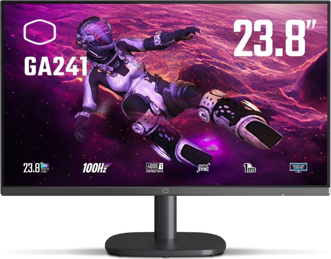 Monitor Cooler Master CMI-GA241-EU, 23.8", Full HD, i zi