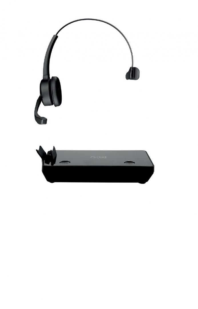 Kufje me mikrofon Axtel Prime X1 Mono, Bluetooth, wireless, e zezë