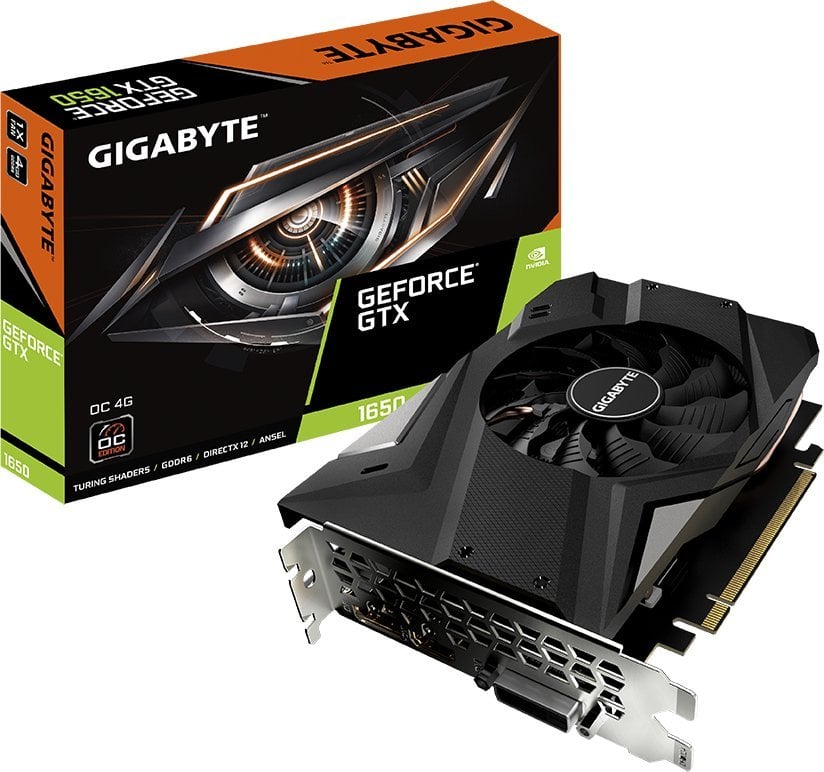 Kartelë grafike Gigabyte GeForce 1650 OC 4GB GDDR6
