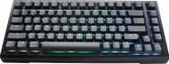 Tastierë mekanike gaming Ducky Tinker 75, Cherry MX Red, RGB, e zezë e bardhë