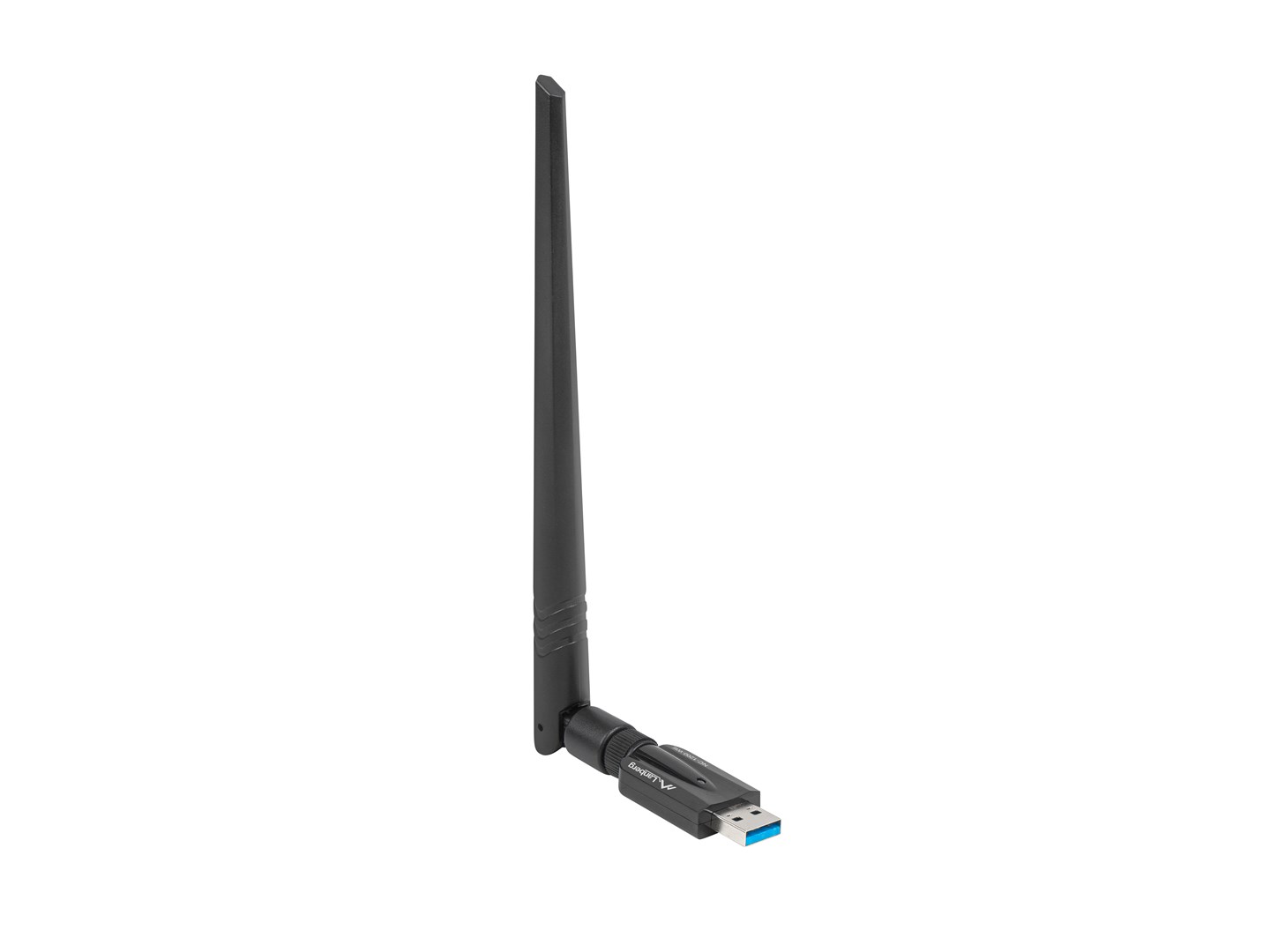 Përshtatës rrjeti Lanberg NC-1200-WIE, USB 3.2, Wi-Fi, 1200Mbps, i zi