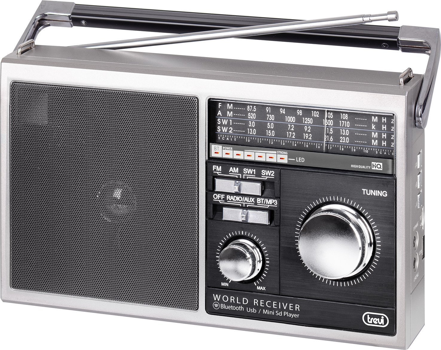 Radio portative Multiband MB 749 W, multiband, e zezë