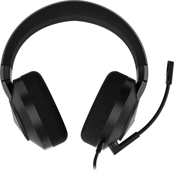 Kufje gaming Lenovo H210 GXD1P46880, me mikrofon, të zeza