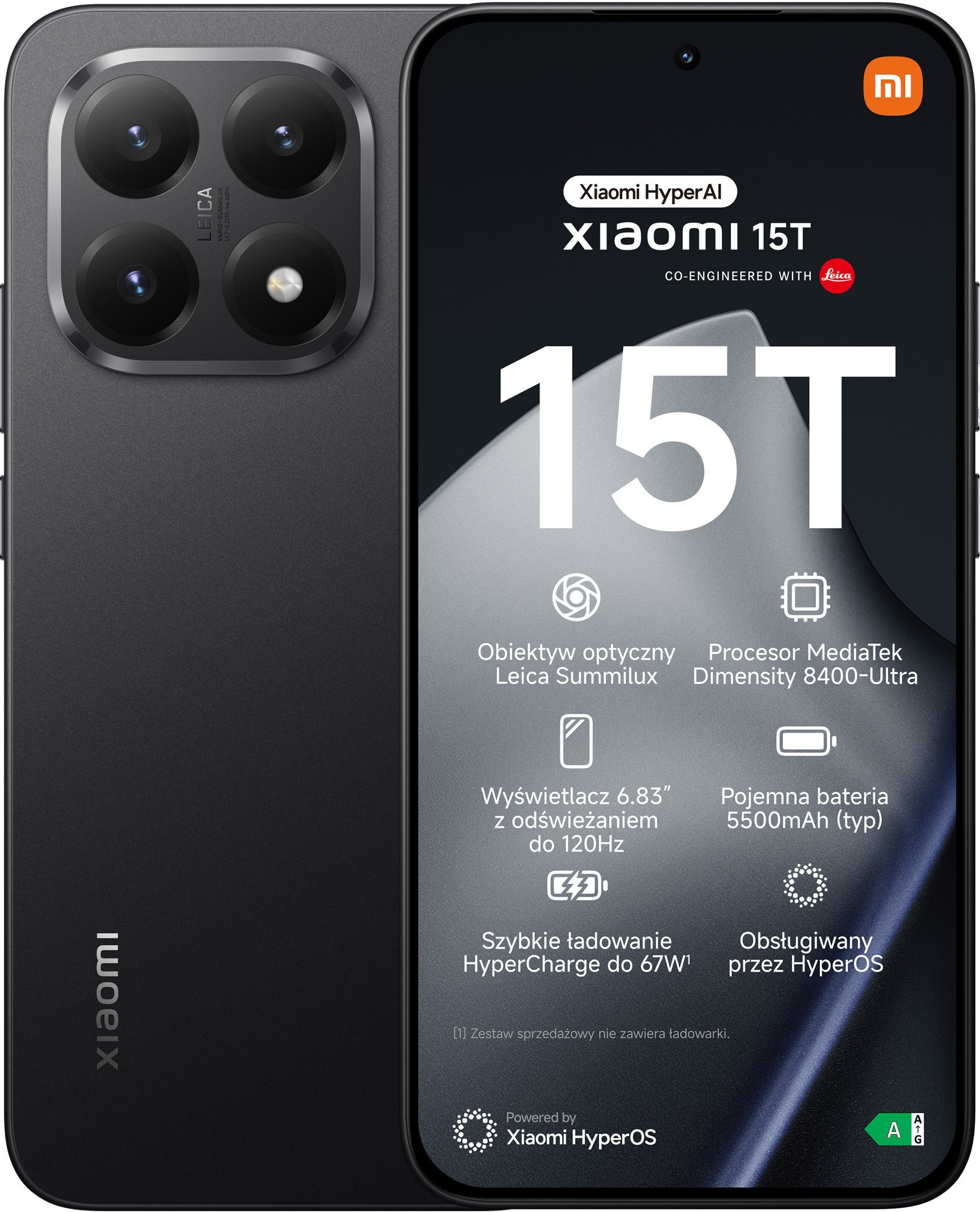 Telefoni Xiaomi 15T, 256GB, 5G, i zi