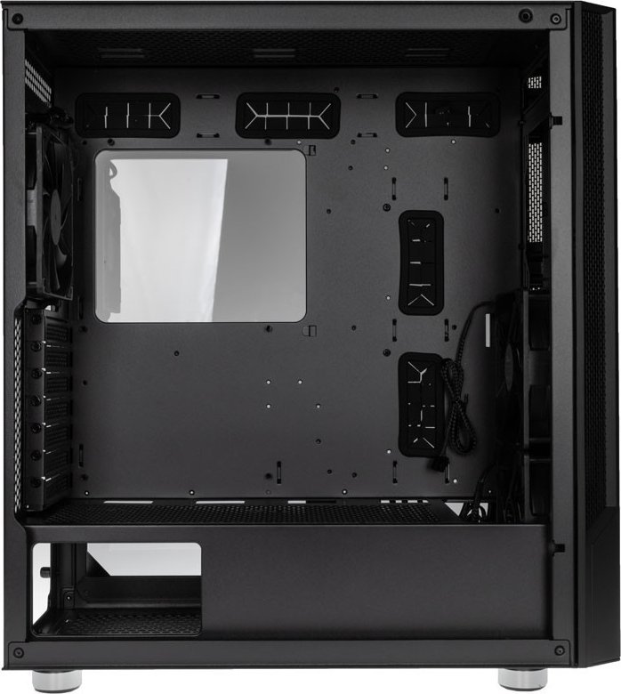 Kutia gaming Seasonic Arch Q503 me PSU DGC-650, ATX, USB-C, e zezë