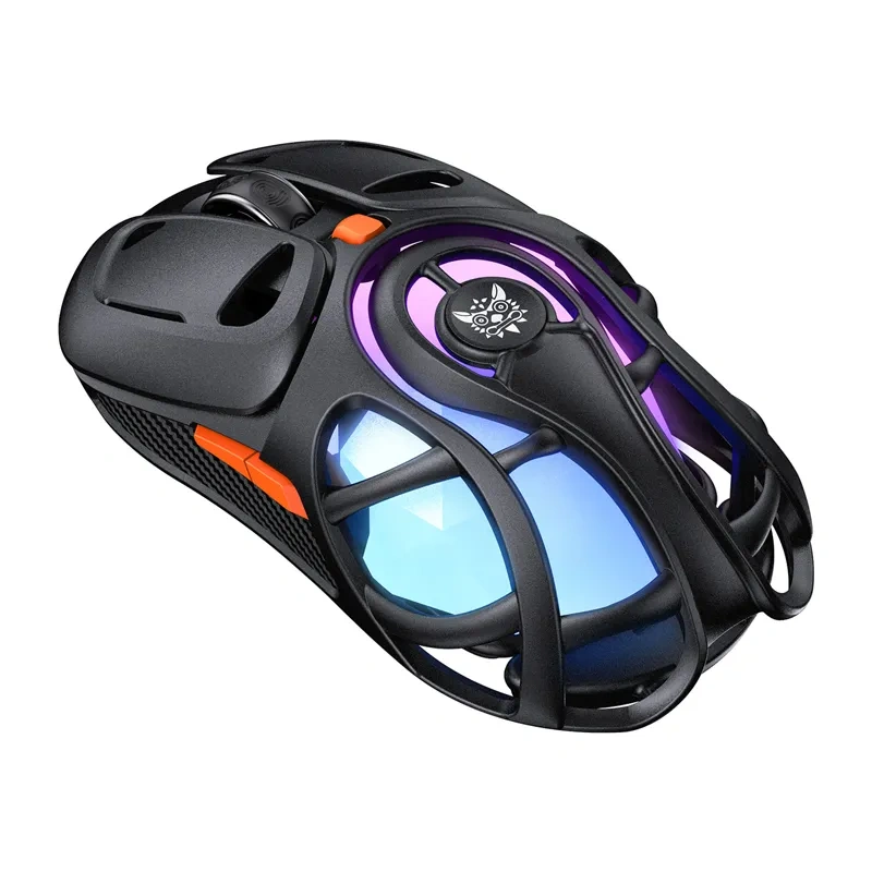Maus gaming ONIKUMA DM02 Tri Mode, RGB, pa kabllo, i zi