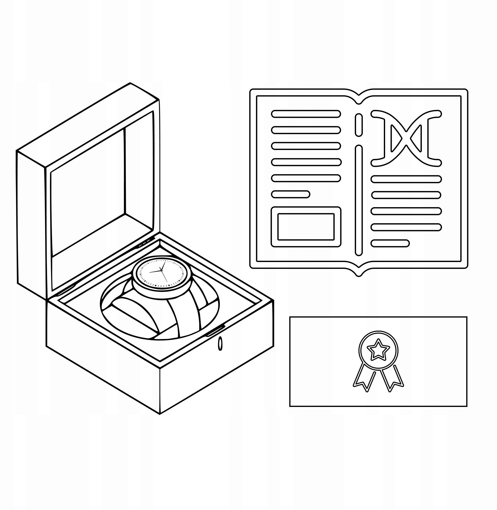 Orë dore Zeppelin LZ129 Hindenburg 80563, 40mm, klasike