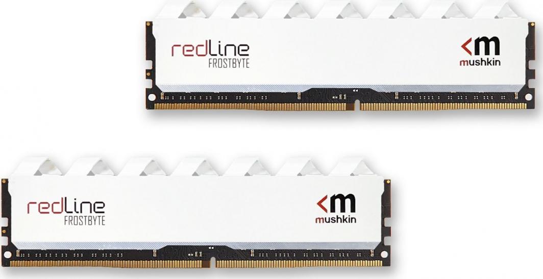 Memorie Mushkin Redline White, DDR4, 32 GB, 3200 MHz, CL14, MRD4U320EJJP16GX2