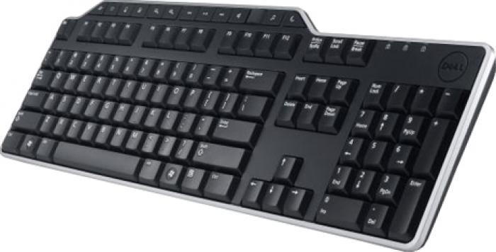 Tastierë Dell KB522, me kabllo USB, membranë, QWERTY, e zezë