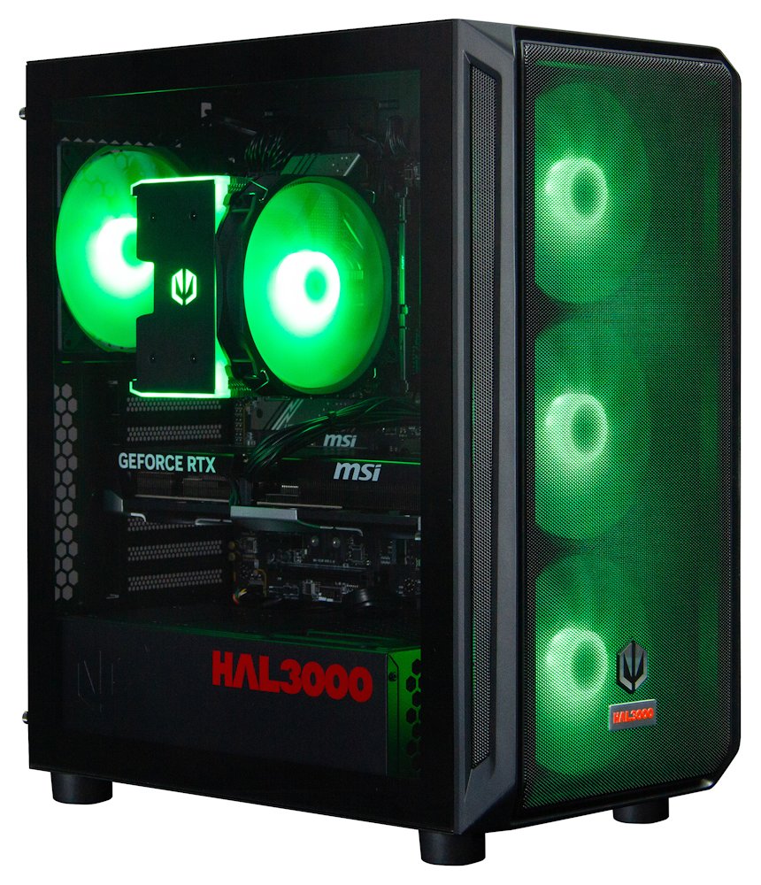 Kompjuter HAL3000 Alfa Gamer Pro Ti, AMD Ryzen 7 7800X3D, 32GB RAM DDR5, 2TB PCIe4 SSD, NVIDIA RTX 5070 Ti, i zi