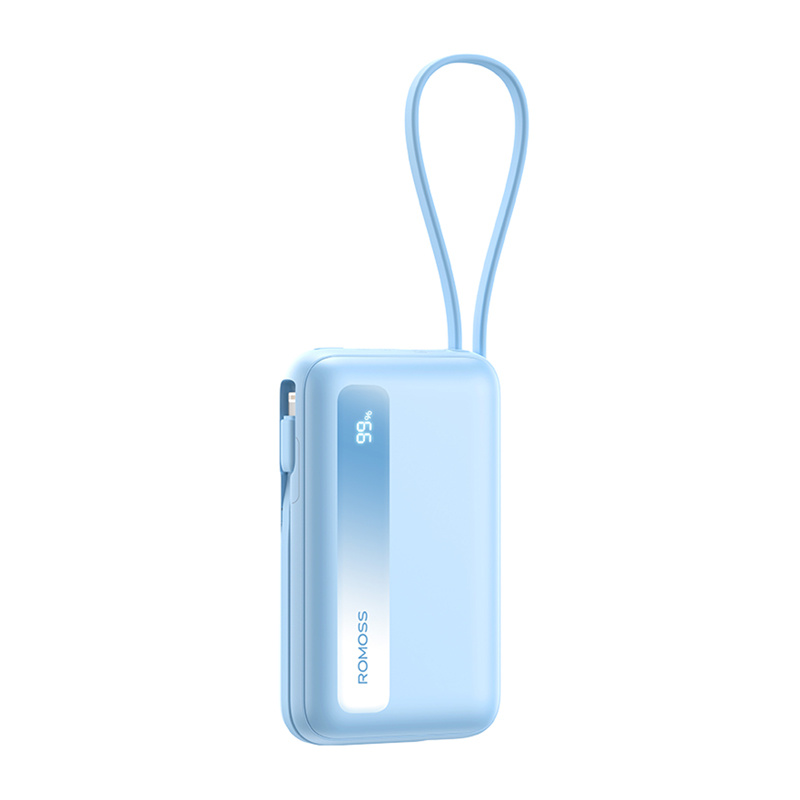 Powerbank Romoss PPR10, 10000mAh, Fast Charge PD3.0 22.5W, blu