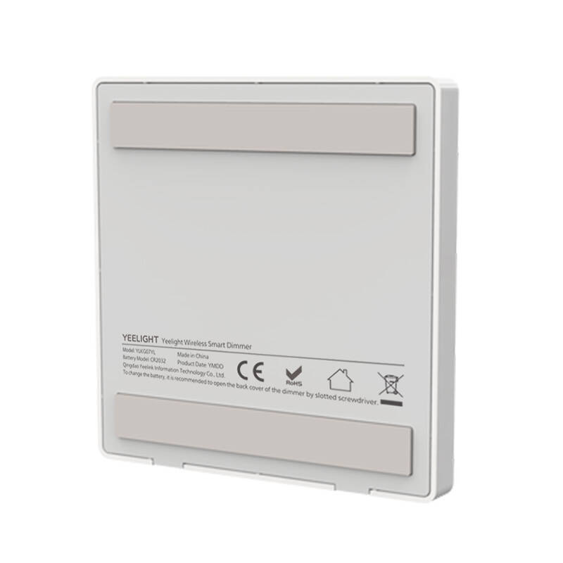 Çelës inteligjent Yeelight Wireless Smart Dimmer, Bluetooth, pa tela, i bardhë