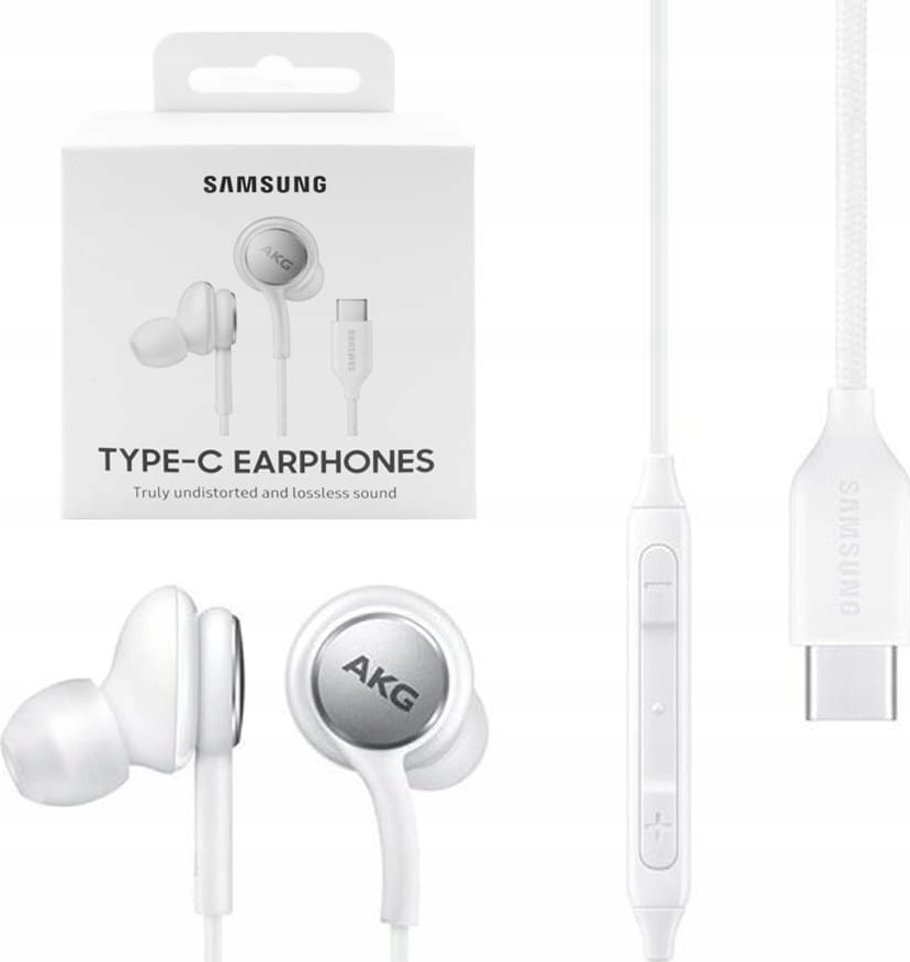 Kufje Samsung AKG EO-IC100, USB Type-C, me kabllo, të bardha 2