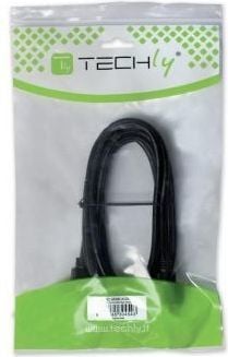 Adapter kabllo video Techly ICOC-DSP-H-010, DisplayPort në HDMI, 1m, i zi