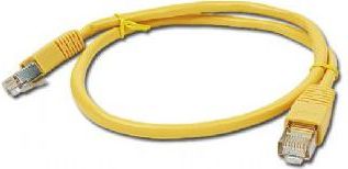 Kabllo patchcord Gembird RJ45, Cat.5e, FTP, 1m, e verdhë