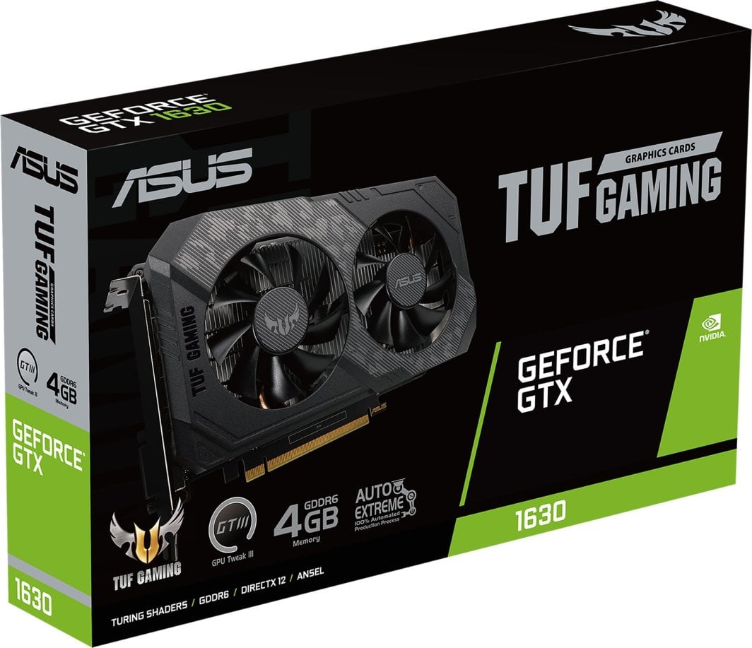 Kartelë grafike Asus TUF Gaming GeForce GTX 1630 4GB GDDR6