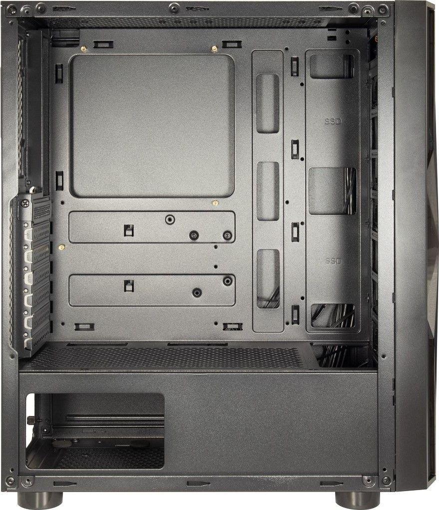 Kasë Inter-Tech A-3401 Chevron ARGB, Midi Tower