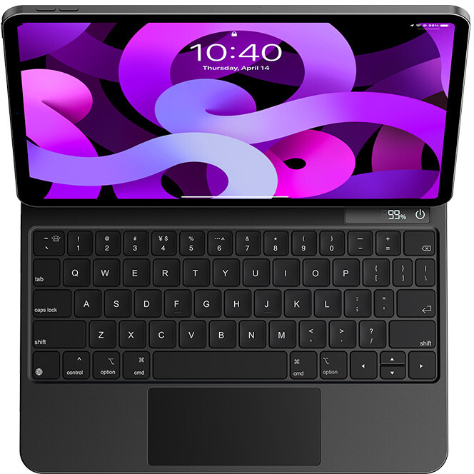 Tastierë Baseus Brilliance Series Pro për Apple iPad 10.9" 2022, e hirtë
